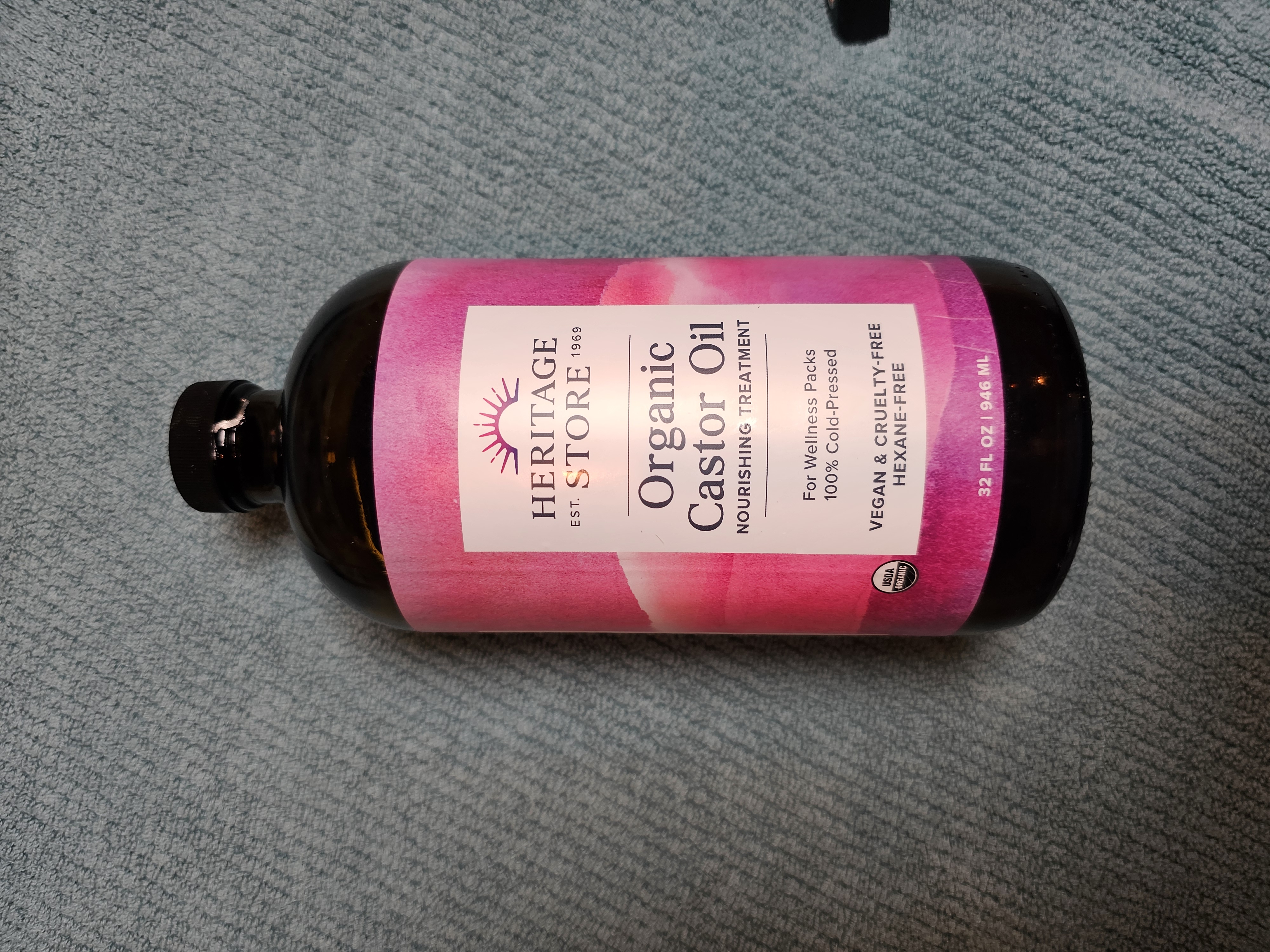 Heritage Store Organic Castor Oil
